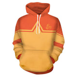 Avatar: La Leyenda de Aang Aang Cosplay Sudadera Avatar: The Last Airbender Sudadera con Capucha Unisex
