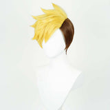Anime Trigun Vash The Stampede Peluca Cosplay Pelo Sintético Resistente Al Calor Carnaval Halloween Atrezzo