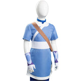 Anime Avatar: the last Airbender Katara Niños Halloween Carnaval Cosplay Disfraz