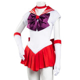 Anime Sailor Moon Hino Rei Uniforme Falda Halloween Carnaval Cosplay Disfraz
