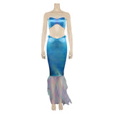 The Little Mermaid Ariel Cosplay Disfraz Traje De Carnaval Halloween Fiesta