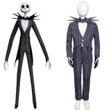 Anime The Nightmare Before Christmas - Jack Skellington Niños Uniforme Cosplay Disfraz Halloween Carnaval Traje Per.