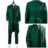 Series De Televisión Gotham S5 Edward Nygma The Riddler Adulto Cosplay Disfraz Halloween Carnaval Fiesta