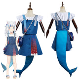 Juego Hololive vtuber - Gawr Guerra Cosplay Disfraz Navidad Halloween Carnaval Fiesta Traje Per.