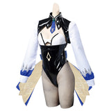 Juego Genshin Impact Eula Conejo Cosplay Disfraz Traje Navidad Carnaval Fiesta disfrazdeptdiadebrujas.com®