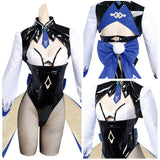 Juego Genshin Impact Eula Conejo Cosplay Disfraz Traje Navidad Carnaval Fiesta disfrazdeptdiadebrujas.com®