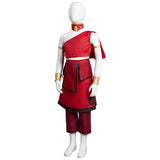 Anime Avatar: The Last Airbender Katara Niños Cosplay Disfraz Navidad Carnaval Fiesta Traje