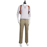 Película Uncharted Nathan Drake Cosplay Disfraz Traje Navidad Carnaval Fiesta