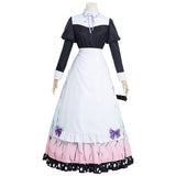 Anime Demon Slayer Kochou Shinobu Mucama Cosplay Navidad Disfraz Falda Vestido Larga Carnaval Traje-disfrazdeptdiadebrujas.com®