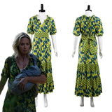 Película A Quiet Place 2 Evelyn Abbott Playa Cosplay Disfraz Halloween Carnaval Traje