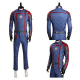 Película Guardians of the Galaxy 3 Star Lord Cosplay Disfraz Traje Fiesta Halloween Carnaval