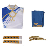 Juego Street Fighter 6 SF Chun Li Cosplay Disfraz Traje Fiesta Navidad Carnaval