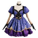 Juego Genshin Impact Mona Cosplay Disfraz Traje Vestido Falda disfrazdeptdiadebrujas.com®