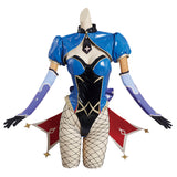 Juego Genshin Impact Mona Cosplay Navidad Disfraz Traje Vestido Falda Carnaval-disfrazdeptdiadebrujas.com®