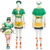 Juego Overwatch Mei Honeydew Cosplay Disfraz Halloween Carnaval Traje
