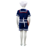 TV Stranger Things 3 Scoops Ahoy Steve Harrington Uniforme Cosplay Halloween para Niños