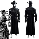 Anime Plague Doctor Steampunk Bird Máscara Horrible Cosplay Disfraz Halloween Carnaval Traje