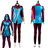 Series de Televisión Ms. Marvel Kamala Khan Miniserie de Disney Cosplay Disfraz Halloween Carnaval Traje