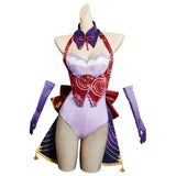 Juego Genshin Impact Beelzebul Raiden Shogun Cosplay Disfraz Traje Vestido Creación Secundaria-disfrazdeptdiadebrujas.com®