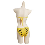 Anime Urusei Yatsura Lum Cosplay Fiesta Disfraz Traje de Baño Carnaval