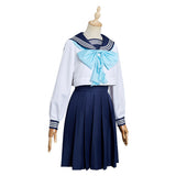 Anime Akebi‘s Sailor Uniform - Komichi Akebi Uniforme Cosplay Navidad Disfraz Falda Carnaval Traje