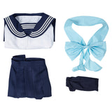 Anime Akebi‘s Sailor Uniform - Komichi Akebi Uniforme Cosplay Navidad Disfraz Falda Carnaval Traje
