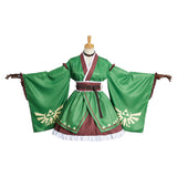 Juego The Legend of Zelda: Breath of the Wild Link Kimono Cosplay Disfraz Vestido Creación Secundaria-disfrazdeptdiadebrujas.com®
