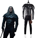 Series de Televisión The Witcher Geralt of Rivia Cosplay Disfraz Halloween Carnaval Traje