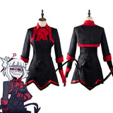 Juego Helltaker Lucifer The Maid Demon Cosplay Disfraz Halloween Carnaval Traje
