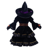 Gato Witch Precioso Cosplay Disfraz Niños Halloween Falda Carnaval Traje