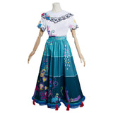 Anime Encanto Mirabel Cosplay Navidad Disfraz Vestido Carnaval Traje