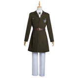 Anime Attack on Titan Equipo de Investigación Uniforme Cosplay Disfraz Navidad Carnaval Fiesta Casual Traje