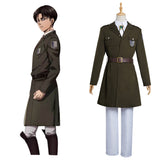 Anime Attack on Titan Equipo de Investigación Uniforme Cosplay Disfraz Navidad Carnaval Fiesta Casual Traje