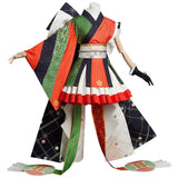Juego Fate/Grand Order Izumo no Okuni Cosplay Navidad Disfraz Traje Vestido Carnaval