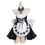 Juego Azur Lane - IJN Noshiro Mucama Cosplay Navidad Disfraz Traje Vestido Carnaval