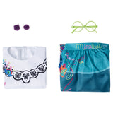 Anime Encanto Mirabel Niños Cosplay Navidad Disfraz Traje Vestido Falda Carnaval