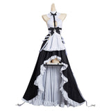 Juego Azur Lane - KMS August Von Parseval Mucama Cosplay Navidad Disfraz Falda Vestido Carnaval Traje