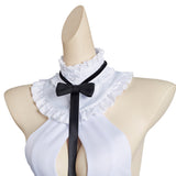 Juego Azur Lane - KMS August Von Parseval Mucama Cosplay Navidad Disfraz Falda Vestido Carnaval Traje