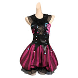 Juego Arcane: League of Legends Jinx Cosplay Disfraz Traje Vestido Falda disfrazdeptdiadebrujas.com®
