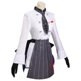 Juego Genshin Impact X Pizzahut - Eula Cosplay Disfraz Traje Fiesta Navidad Carnaval