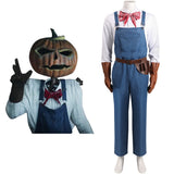 TV The Sandman Mervyn Pumpkinhead Cosplay Disfraz Traje Fiesta Halloween Carnaval Conjunto