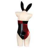 Película Harley Quinn Bunny Girl Mono Cosplay Disfraz Halloween Carnaval Sensual Traje Mujer Per.