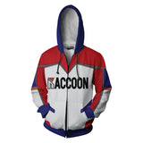 Peligro Biológico Resident Evil Cosplay Sudadera Estampada con Cremallera para Adultos Unisex