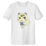 Animal Crossing Bosque de Los Animales Camiseta con Impreso de Marshal Camiseta Casual Unisex