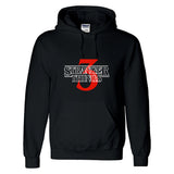 Stranger Things 3 Logotipo Sudadera Casual Estampada con Capucha para Adultos Unisex