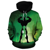My Hero Academia All Might Cosplay Izuku Midoriya Sudadera con Capucha para Adultos Unisex
