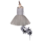 Halloween Disfraz de Rocket Raccoon Regalo Especial Vestido Tutu para Niñas