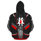 HUNTER×HUNTER Sudadera con Capucha para Adolescentes Sudadera de Primavera Ropa Deportiva Unisex
