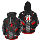 HUNTER×HUNTER Sudadera con Capucha para Adolescentes Sudadera de Primavera Ropa Deportiva Unisex