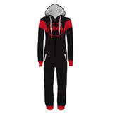 Halloween Into The Spider-Verse Miles Morales Pijama Mono con Capucha para Adultos